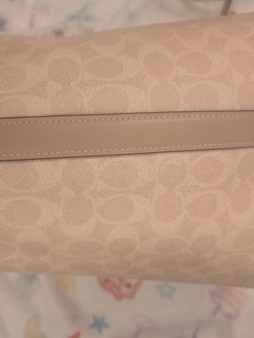 Coach Sand/Taupe Signature Large City Bucket